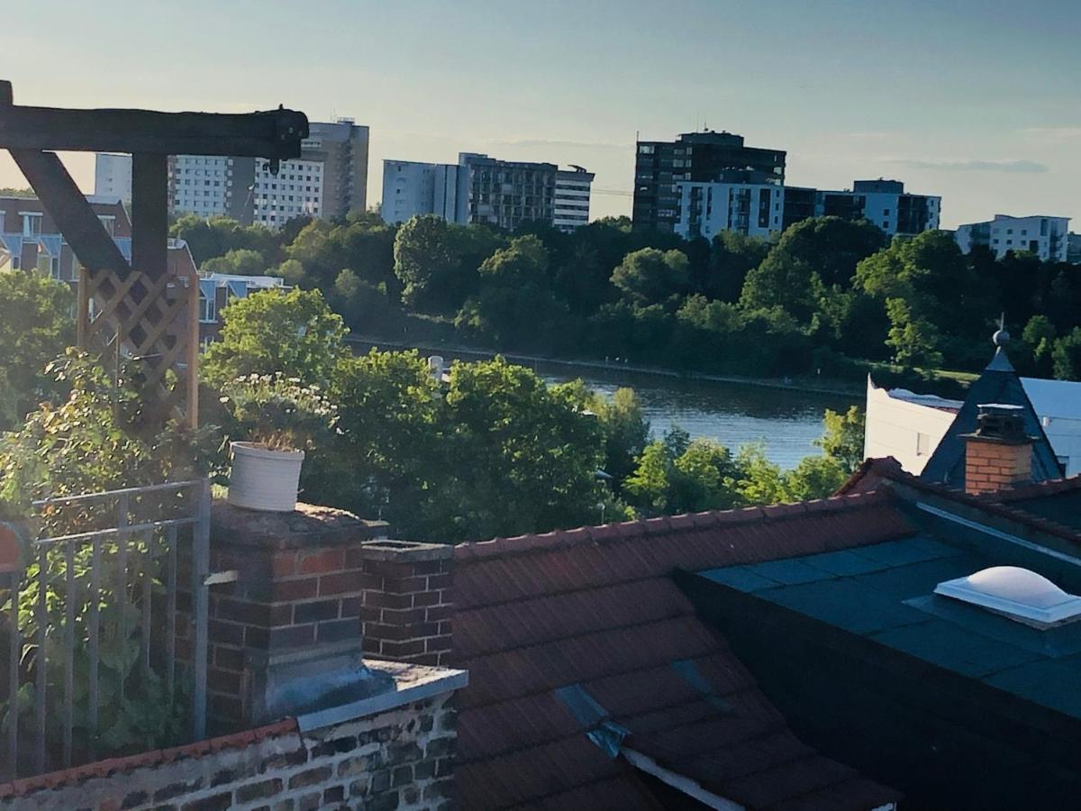 HD-Appartment mit Neckar- und Schlossblick Heidelberg Exterior foto